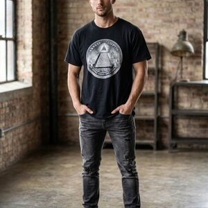 Delta Black Pyramid Graphic Tee